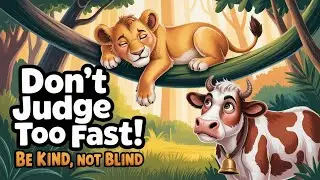 Don’t Judge Too Fast! 😴 | Bedtime Moral Story for Toddlers | Learn English with Story
