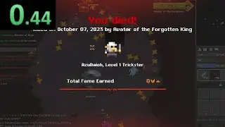 rotmg death speedrun 0.44 (from character creation)