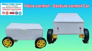 Voice control - Gesture control Car 