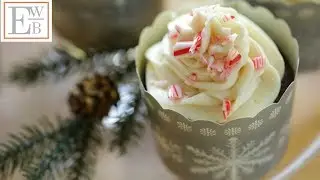 Beth's Candy Cane Chocolate Cupcake Recipe | ENTERTAINING WITH BETH