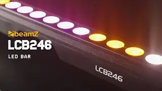 BeamZ LCB246 LED BAR 24x6W RGBAW-UV