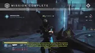 Destiny: Ending the Weekly Heroic Strike with a BANG! (trickshot!)