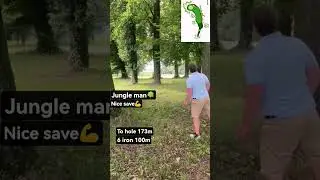 Golf in &Scaron;ilheřovice &ndash; Hole 2/18 (373m, HCP 28 Real Play) ⛳ #Shorts
