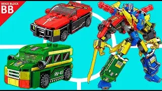 Speed Build Sideswipe ! ⚡️ Optimus Maximus Combiner Unboxing & Assembly Lego Transformers Sembo 8in1