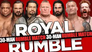 WWE Royal Rumble 2020 Full Match Card & Predictions!!