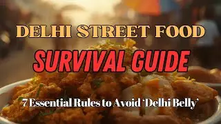 Delhi Street Food Survival Guide  7 Essential Rules to Avoid Delhi Belly