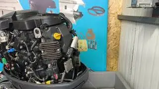 Запуск мотора Yamaha FT60, Seamotors Владивосток 