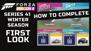 Forza Horizon 4 Series 41 Winter Events, Cars, Tunes
