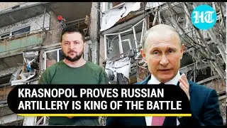 Russians use Krasnopol precision-guided artillery munition; Projectile with jet engine & homing head