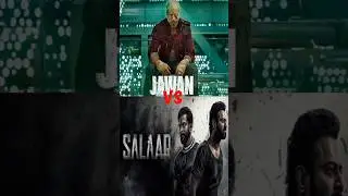 Jawan vs salaar movie 4 days box office collection analysis 🔥 #jawan #trending #shorts