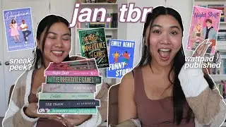 January 2024 tbr (+ mini book haul) *new books, sports romances and more*