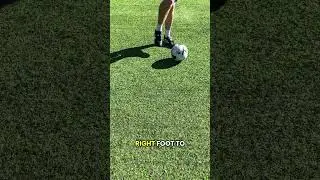 Football Skills Tutorial. Ball Mastery. Drag Back & Push #football #soccer #futbol #footballskills