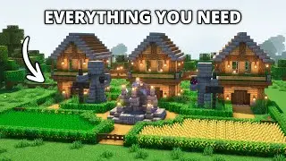 Minecraft: Ultimate  Survival House Tutorial🏡