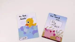 Belo + Me Baby Milestone Cards