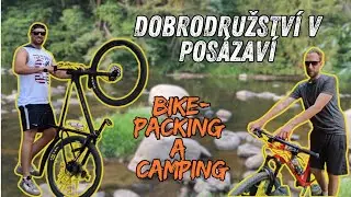 DOBRODRUŽSTVÍ V POSÁZAVÍ 🚴‍♂️ A CAMPING NA STVOŘIDLECH 🏕️😎