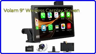 REVIEW (2025): Volam 9'' Wireless Carplay Screen. ESSENTIAL details.