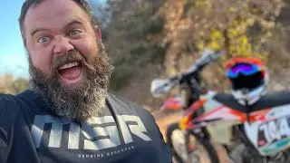 Solo Mission at Red River Motorcycle Trails on my KTM 350 XCF