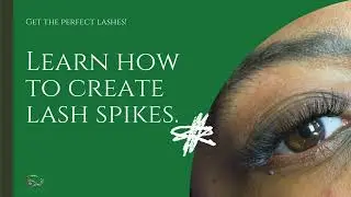 Learn how to create spikes for a bold lash look with me!