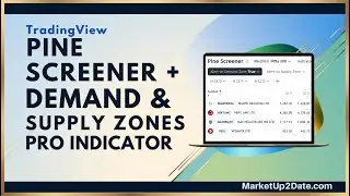 How to Use Pine Screener with Demand and Supply Zones Pro Tradingview Indicator