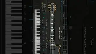 A  C🎸D  C ⚡️Thundrstruck⚡️ - 🎸🎸🎸Guitar Metal 🎸🎸 - Using Ample Metal Eclipse ⚡️🎸🎶