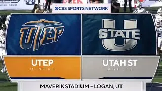 UTEP vs. UTAH ST. (Full Game Edit)