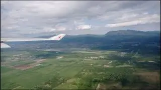 Мой первый взлёт Boeing 747-400 а/к Россия из Южно-Сахалинска