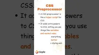 What is a CSS Preprocessor?