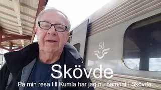 2018-04-27 RESA TILL KUMLA - Första etappen till Skövde på väg att besöka stationen jag invigde.