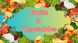 Kids vocabulary - Fruits & Vegetables - Easy English for Kids