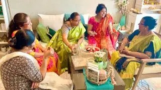 Sare Friends ke Saath 1st Party Naye Ghar Mein 💃Special Bhog Menu 😋 Ganpat 2022 Day 4