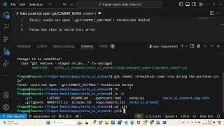 How to solve error fatal: could not open '.git/COMMIT_EDITMSG': Permission denied