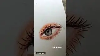 Amazing eye drawing 😱😍 #shorts #art #eyedrawing #youtubeshorts