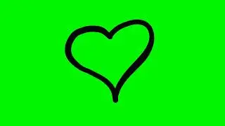 Hand Drawn Heart Animation [4K] - Stock-Animation.com