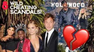 8 Wild Hollywood Cheating Scandals!