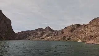 Timelapse Lake Mead National Recreation Area, Colorado River Willow Creek to Chalk Cliffs