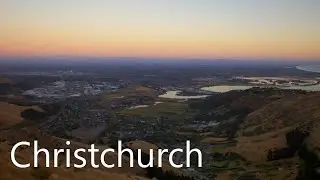 The Beautiful NZ Garden City of Christchurch. Stunning views of the city and Lyttelton Harbour.