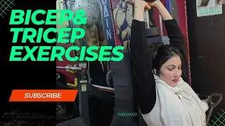 Bicep &Tricep Exercise/Watch&Follow.. 