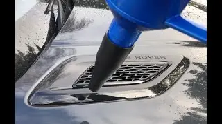 Blo Air-S Car Dryer in Action! Noise Warning! - Original Audio.