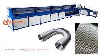 Semi Rigid Aluminum Flexible Duct Machine for Exhaust Air Ventilation