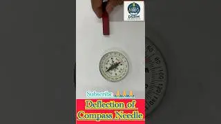 Why Does a Compass Move Near a Magnet ? #viral #tech #pw #physics #magnet #compass #fypシ゚viral #fypシ