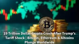 $19 Trillion Crypto Crash After Trump&rsquo;s Tariff Shock | Bitcoin, Ethereum & Altcoins Plunge Worldwide