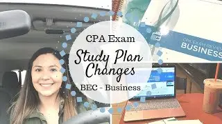 Study Plan Changes | CPA Exam | BEC |