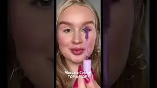 MASCARA COLORATI di Colourpop! TOP o FLOP? #viral #beauty #shorts #tiktok