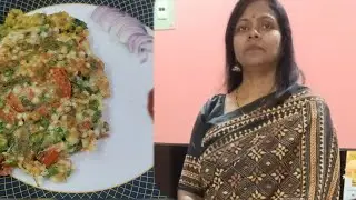  Healthy breakfast 🍳 recipe with sabudana, vegetable and egg