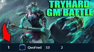 LORD OF THE RINGS BELLONA?! VS #1 CHIRON QVOFRED! - Masters Ranked Duel - SMITE