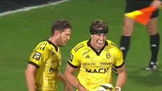 TOP 14 - Essai de Oscar JEGOU (SR) - Stade Rochelais - Stade Toulousain