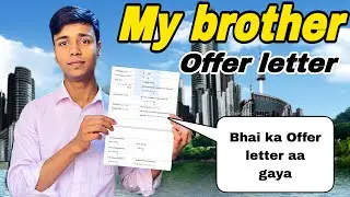 Mera Bhai Ka Offer Letter AA Gaya Kuwait Ka 🇰🇼| How to check Kuwait offer Letter