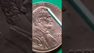 No Mintmark 2001 Penny Most Valuable #shorts