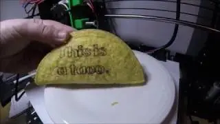 Laser Engraving a Taco