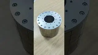 Large Halbach Array Assembly#Halbach #MagneticAssembly #MagneticSolutions #MagnetTechnology